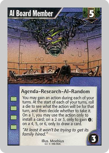 Illustration for article titled The Quaint 1990s Cyberpunk Of Netrunner